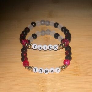 Halloween Trick or Treat Beaded Bracelets
